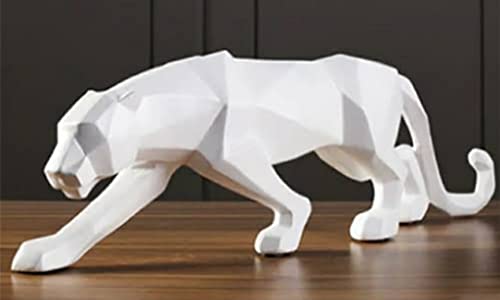 zart Resin Black Jaguar Showpiece For Home Decor/Black Panther Statue For Living Room Decor, Cheetah Showpiece Office Decor Item, Pack of 1