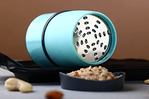 E-COSMOS Dry Fruit Cutter, Grinder, Chocolate Cutter, Slicer for Pista, Almonds, Cashews with 3 in 1 Blade - Color May Vary (Pack of 1)