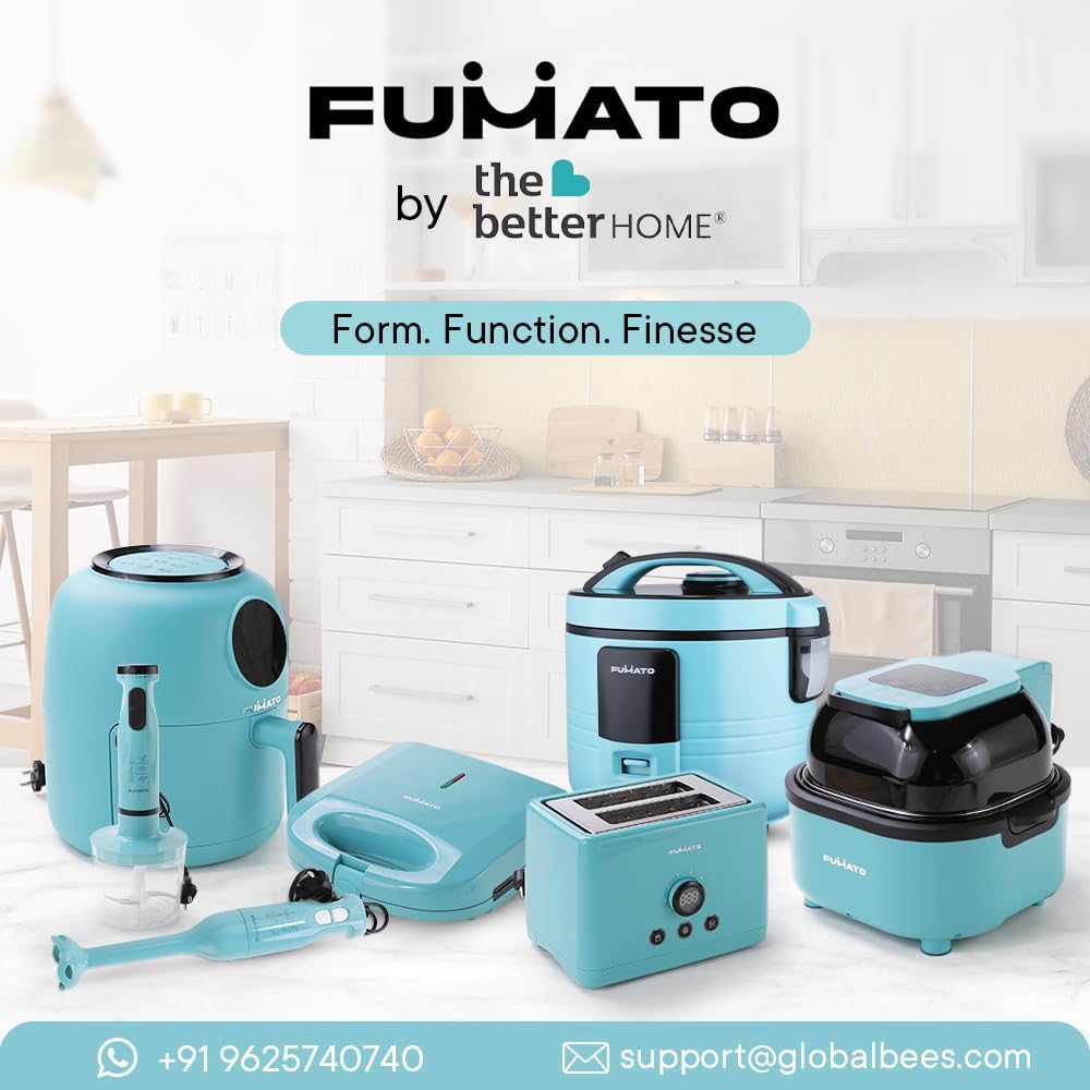 The Better Home Fumato Ice Cream Maker For Home 1.5 Litres|Slushy Maker,Sorbet,Frozen Yogurt And Ice Cream Machine With Lcd Display- White