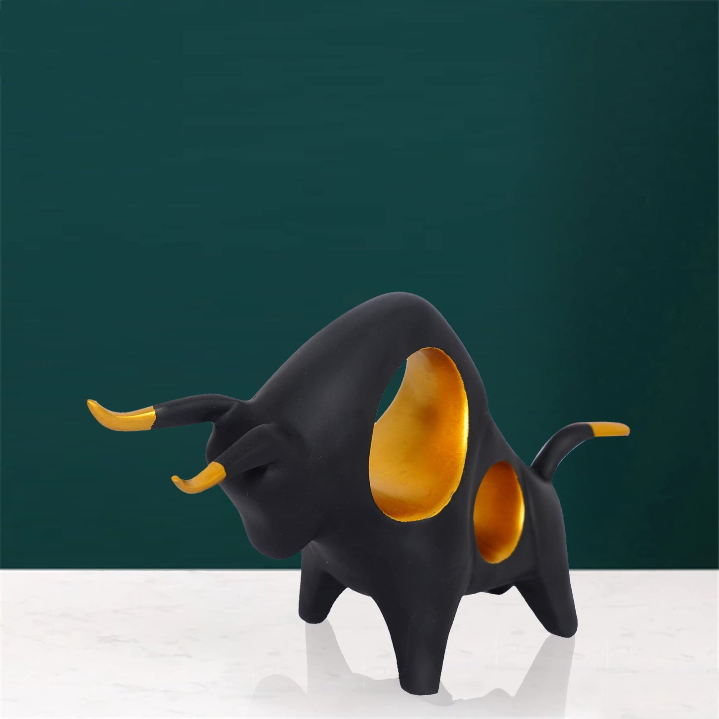 zart Resin Black Jaguar Showpiece For Home Decor/Black Panther Statue For Living Room Decor, Cheetah Showpiece Office Decor Item, Pack of 1