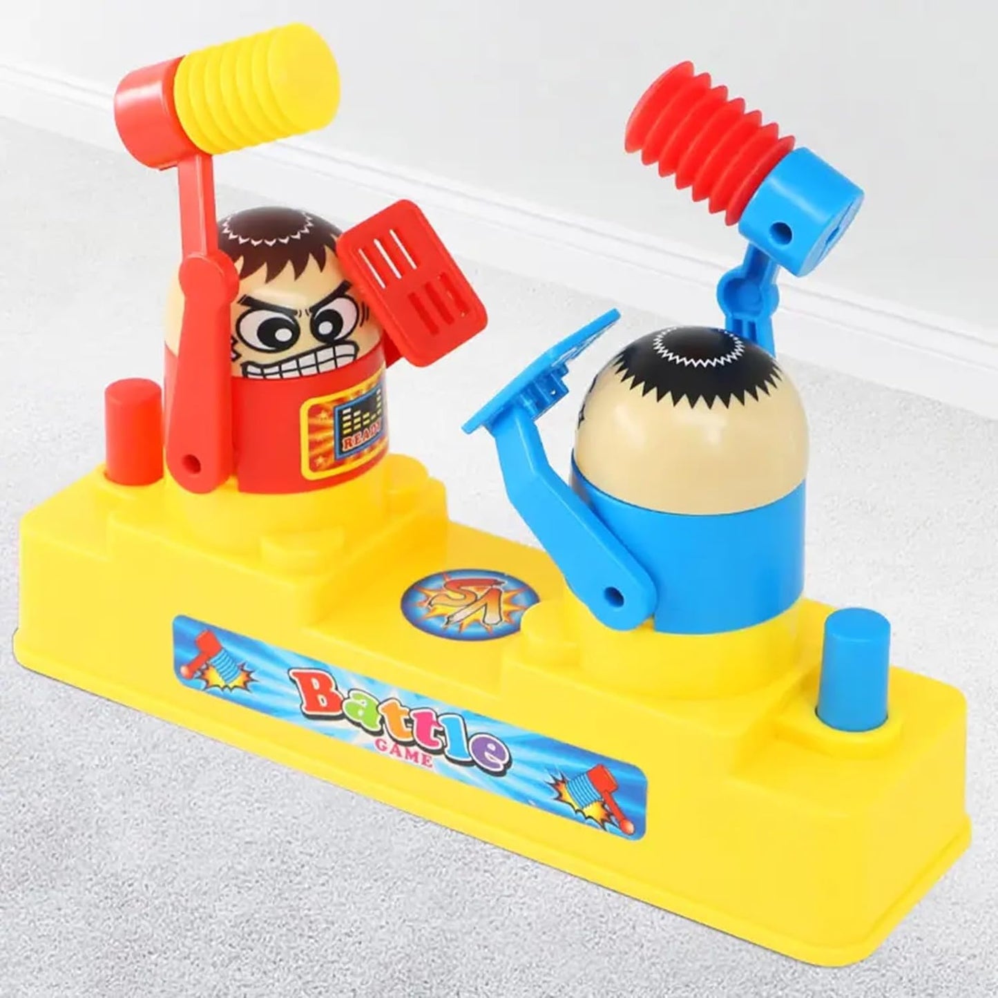 AUGEN Fighting Robots Boxing Game Board Game for 2 Palyers,Whack-A-Mole Game,Parent-Child Interactive Toys,Preschool Kids Games for Boys & Girls 4 5 6 7 8 Year Old, Multicolor
