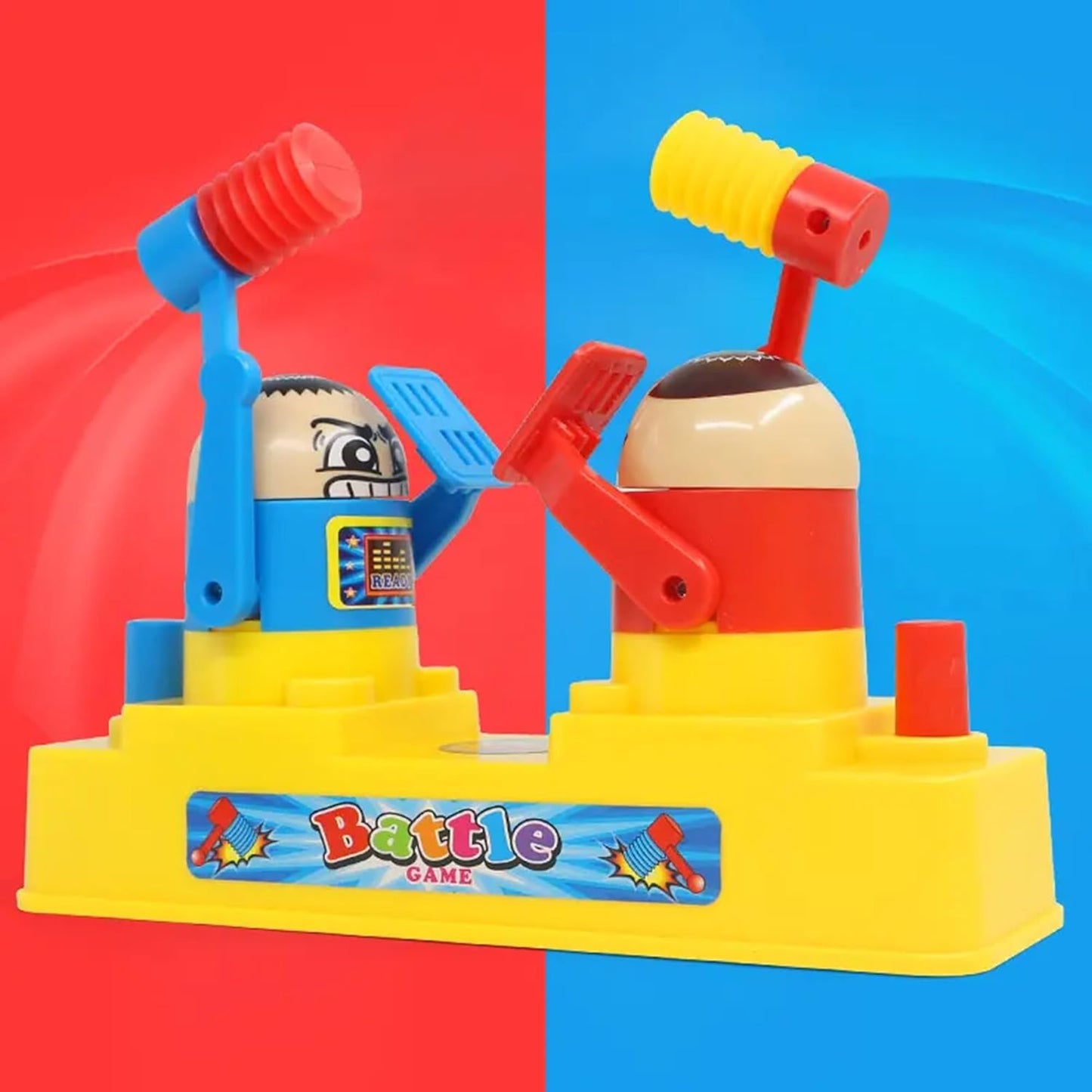 AUGEN Fighting Robots Boxing Game Board Game for 2 Palyers,Whack-A-Mole Game,Parent-Child Interactive Toys,Preschool Kids Games for Boys & Girls 4 5 6 7 8 Year Old, Multicolor