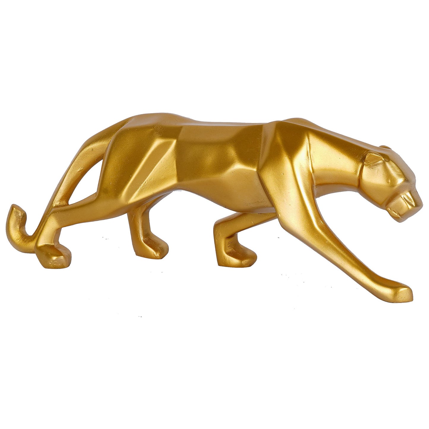 zart Resin Black Jaguar Showpiece For Home Decor/Black Panther Statue For Living Room Decor, Cheetah Showpiece Office Decor Item, Pack of 1