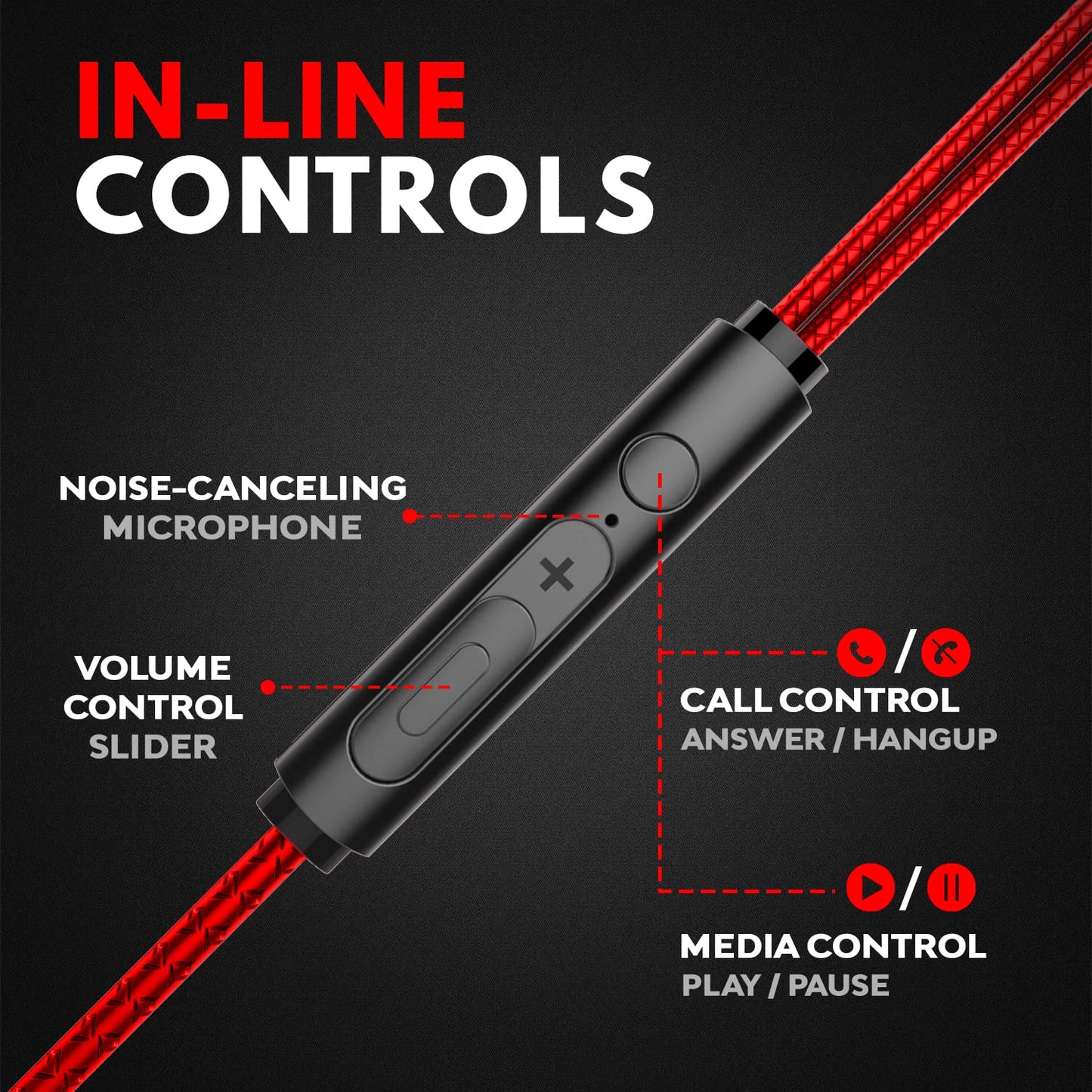 SpinBot BattleBudz W20 Gaming Wired Earphones with Dual Mic | Detachable Boom Mic, 10mm Gaming-Tuned Drivers, Shark Fin Eartips for Mobile, PC/Laptop, Xbox One, PS4, PS5 (Green)