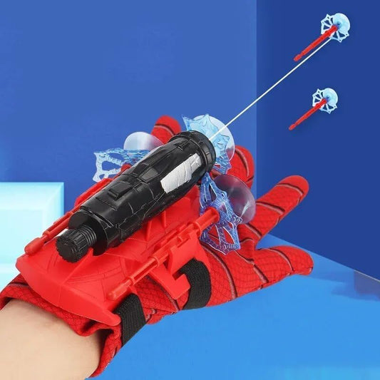 Best Kids Spider Web Shooters Toy Hero Launcher Wrist Toy Set Spider Web Shooters with Real Gadget