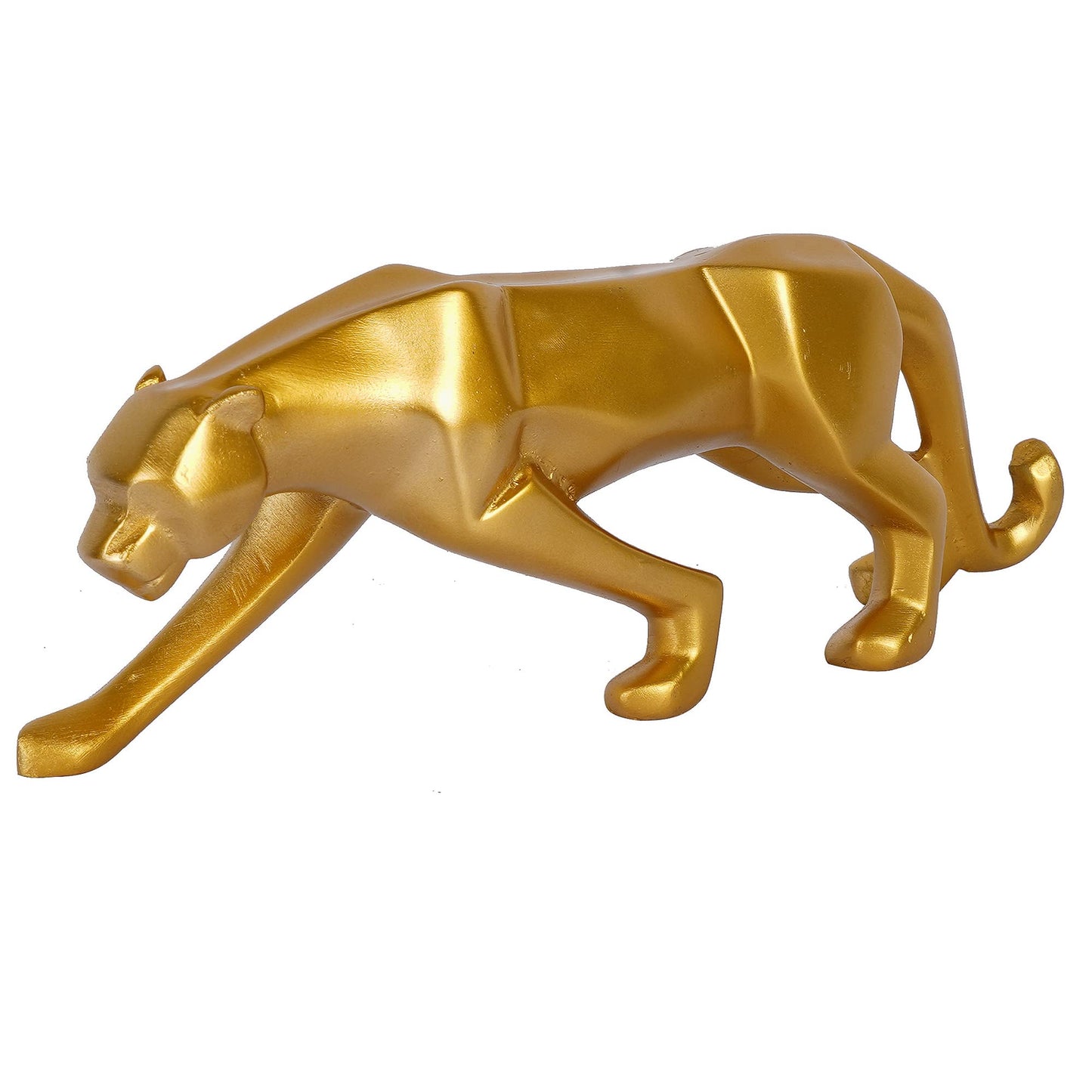zart Resin Black Jaguar Showpiece For Home Decor/Black Panther Statue For Living Room Decor, Cheetah Showpiece Office Decor Item, Pack of 1