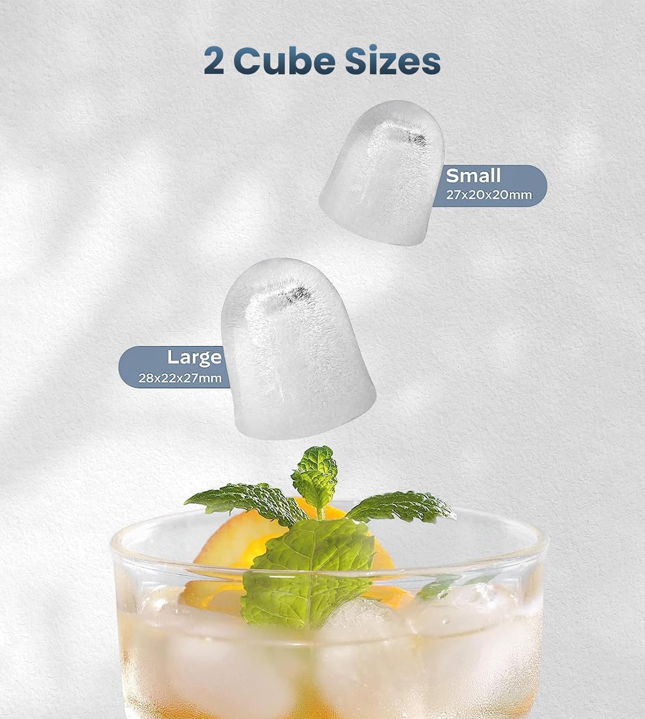 Kilig H01B Countertop Ice Maker Machine | 6 Mins 9 Bullet Ice Cubes| Portable Ice Maker Machine with Self-Cleaning | Ice Scoop, Basket, Ice Maker for Kilig Home/Kitchen/Office/Party - Black